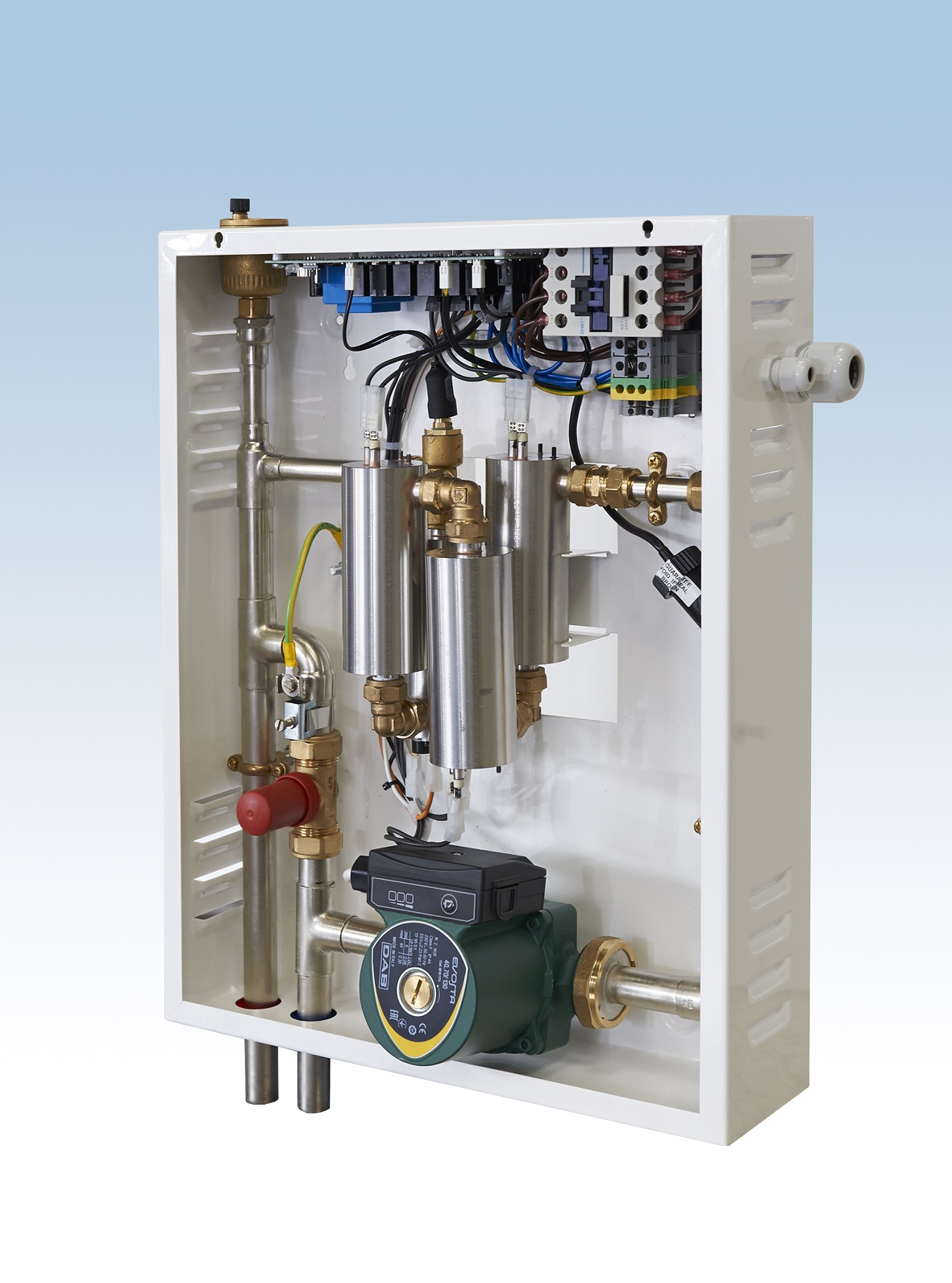 E-glow Boiler - open E-glow Boiler - open