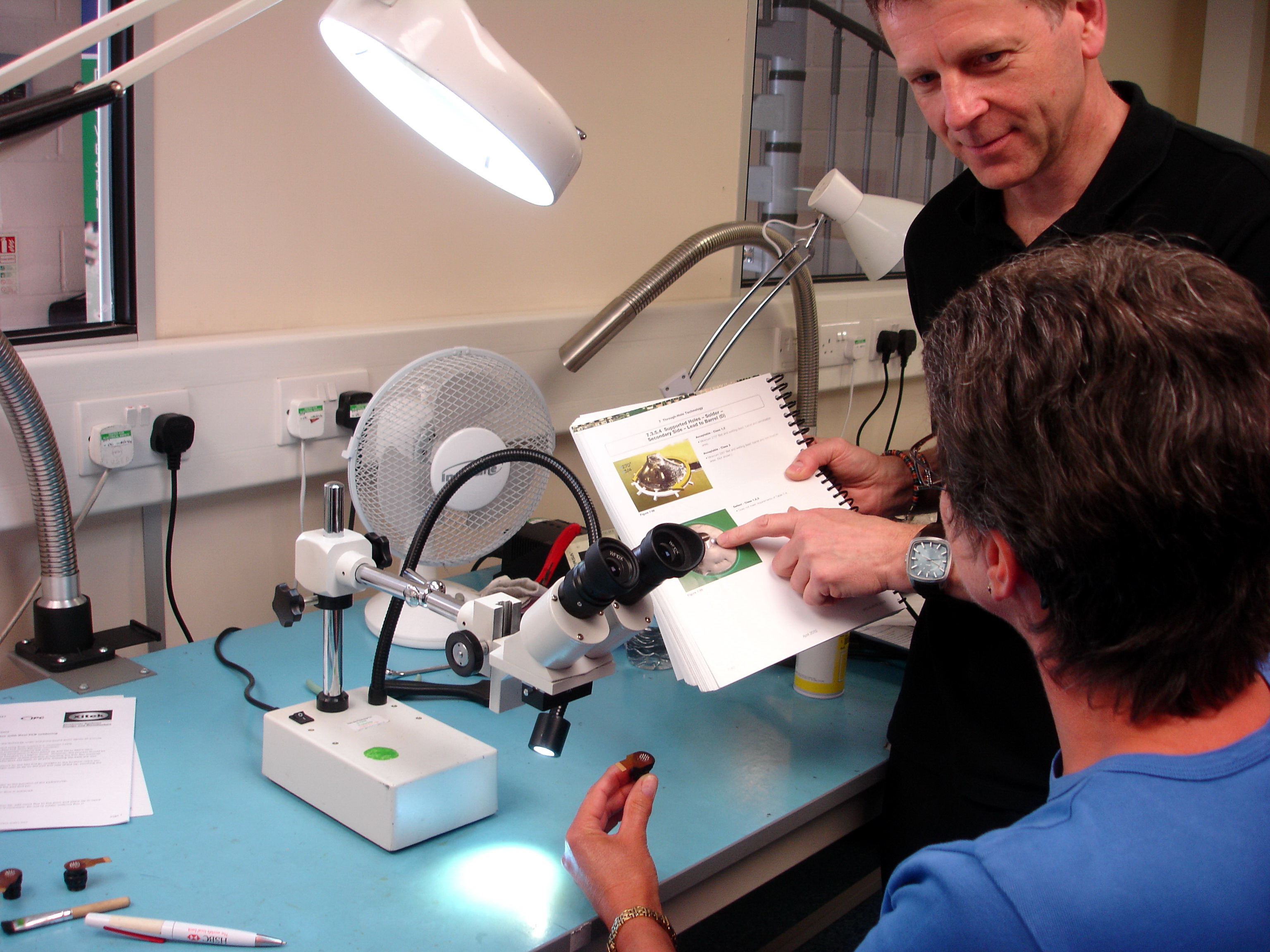 Xitek's Maryrose receiving training